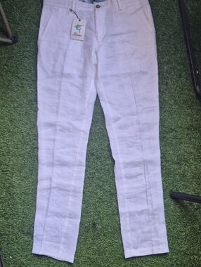 RENZO MENSWEAR- LINEN PANTS